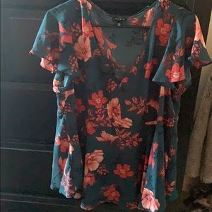 TORRID FLOWER BLOUSE